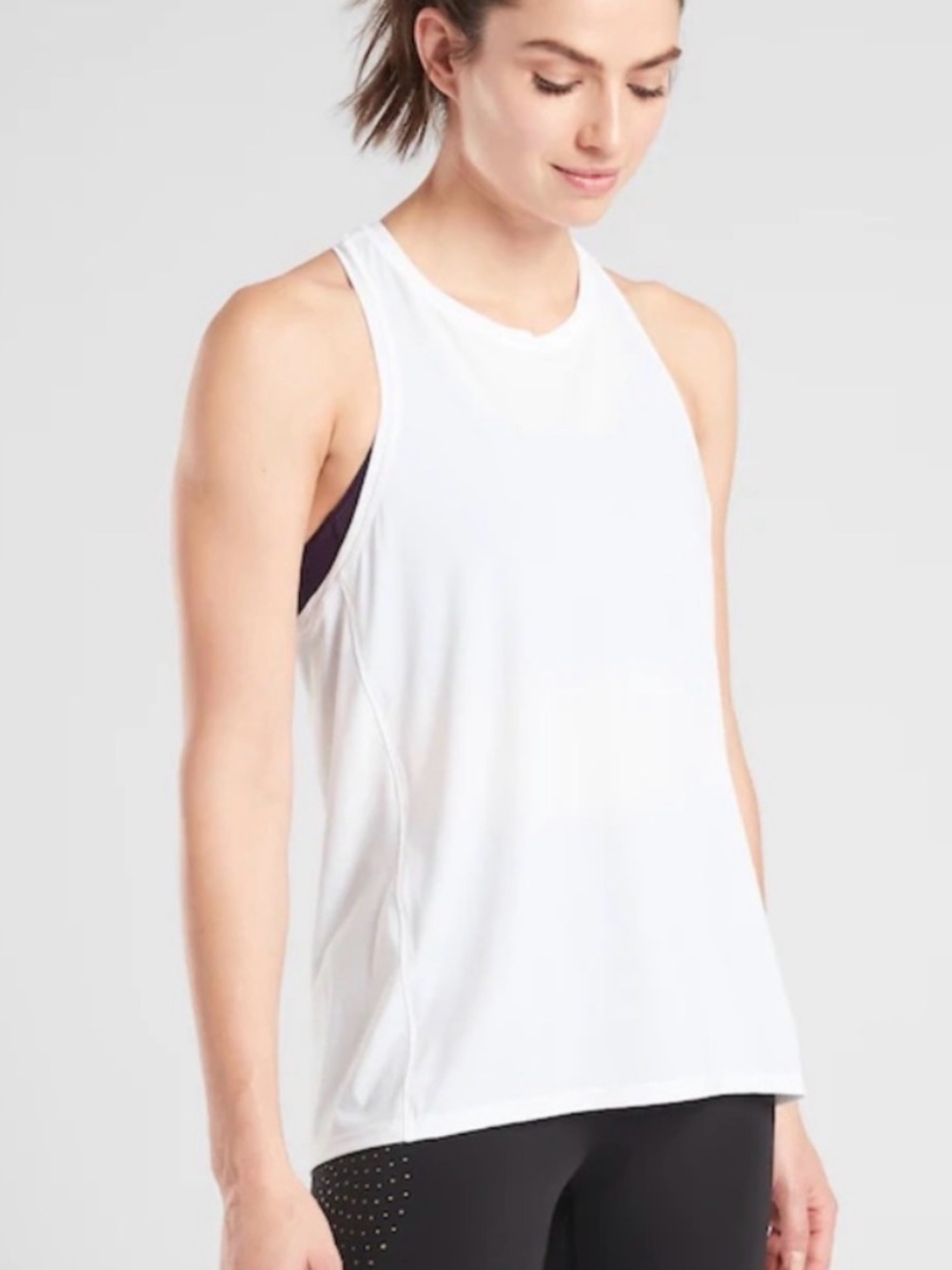 Athleta Ultimate Train Tank- Women’s Large, Bright White